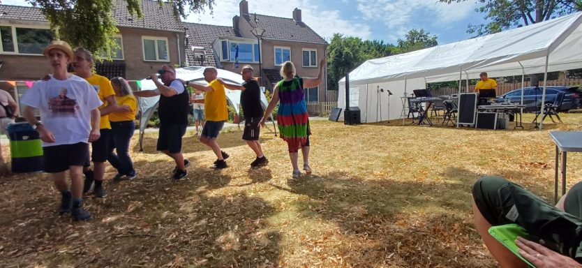 En de sfeer zat er gelijk goed in